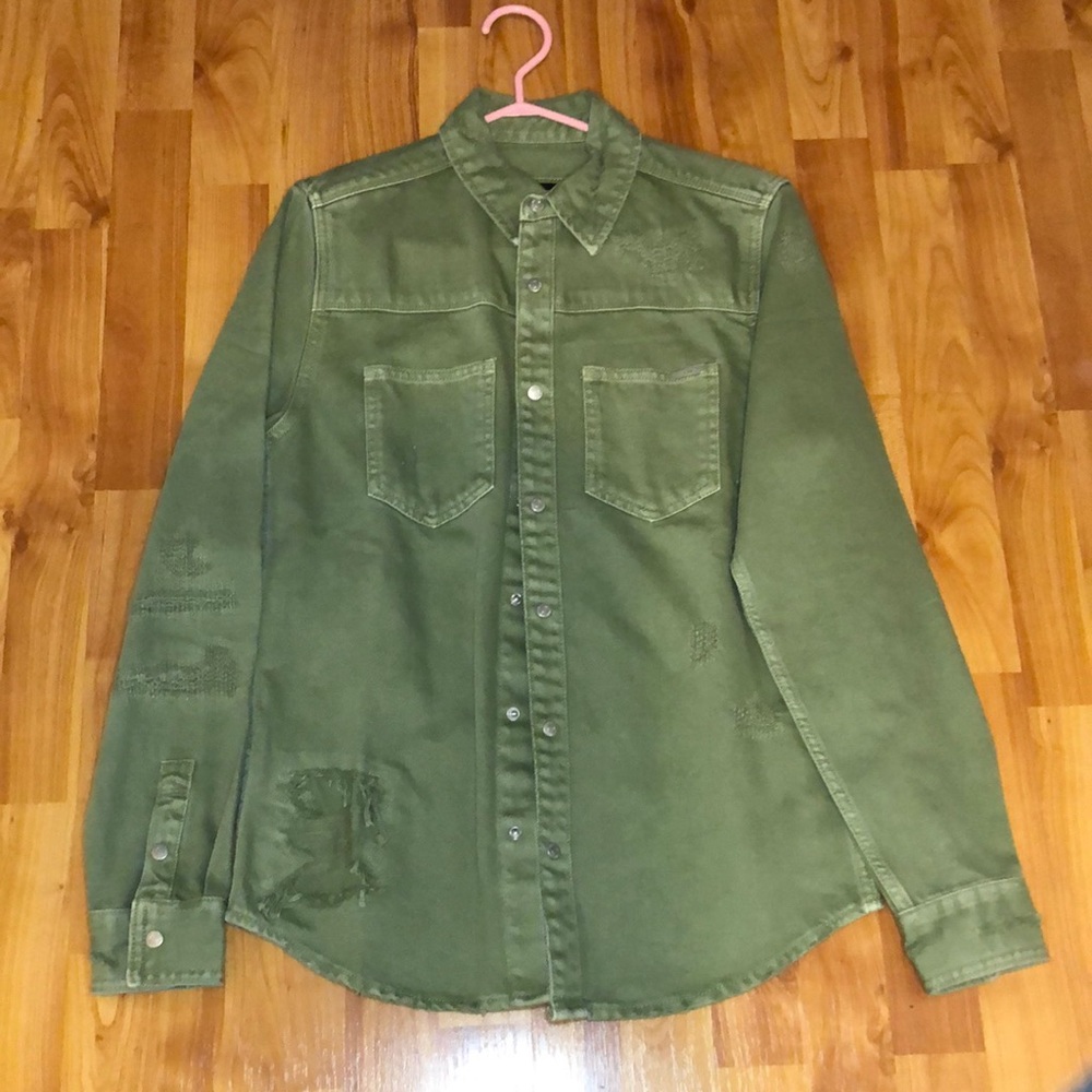 ZARA | Relaxed Fit Men’s Denim Top
